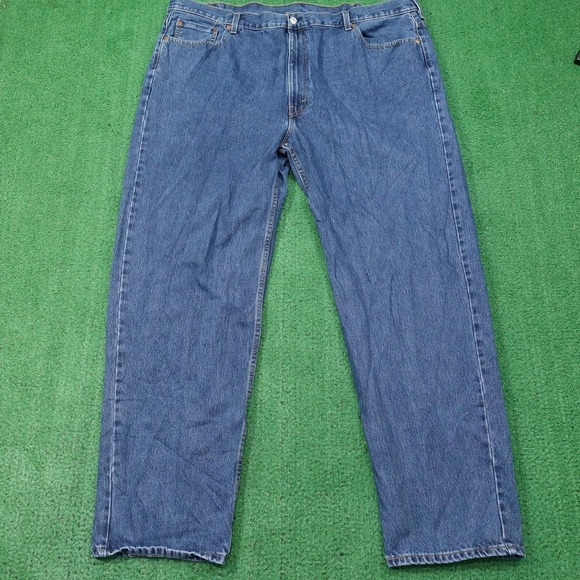 Levi's Other - Levis 550 Jeans Mens 48x34 Blue Medium Wash Relaxed Fit Tapered Denim Pants